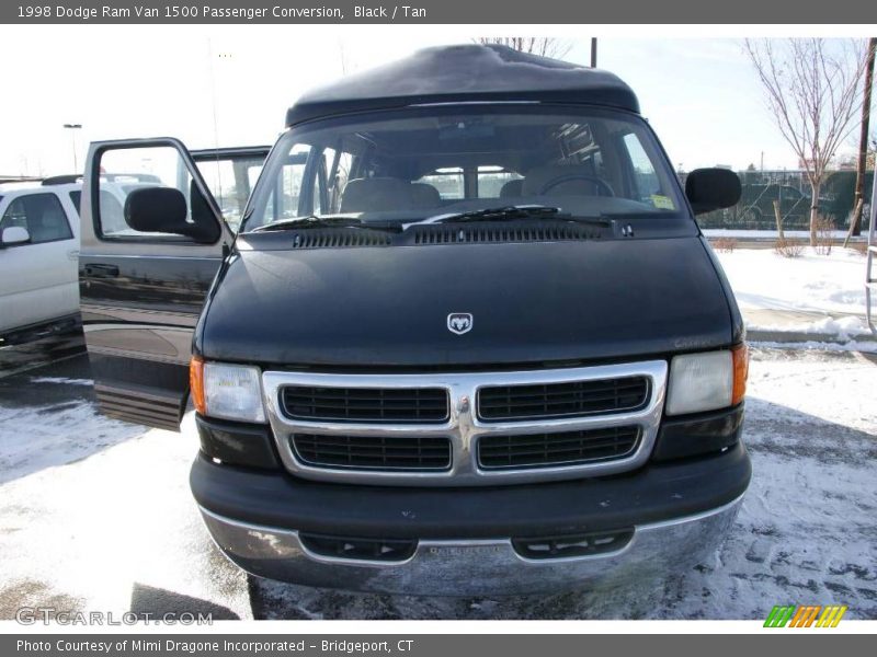 Black / Tan 1998 Dodge Ram Van 1500 Passenger Conversion