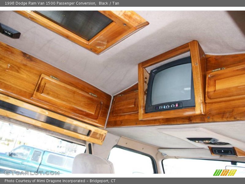 Black / Tan 1998 Dodge Ram Van 1500 Passenger Conversion