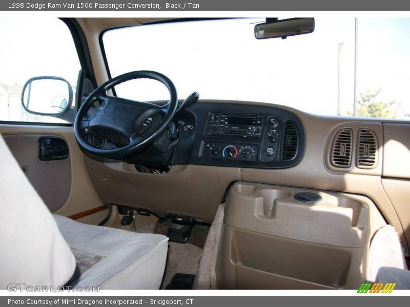 Black / Tan 1998 Dodge Ram Van 1500 Passenger Conversion