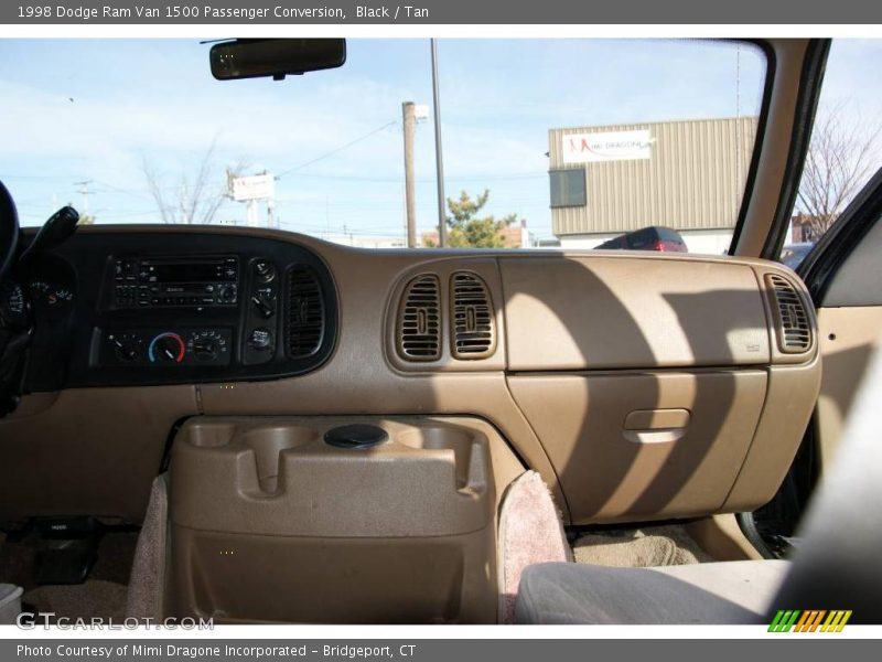 Black / Tan 1998 Dodge Ram Van 1500 Passenger Conversion