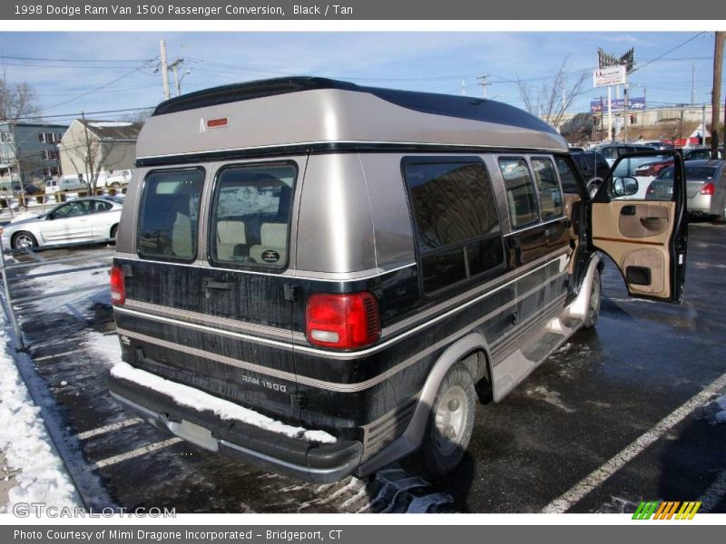 Black / Tan 1998 Dodge Ram Van 1500 Passenger Conversion