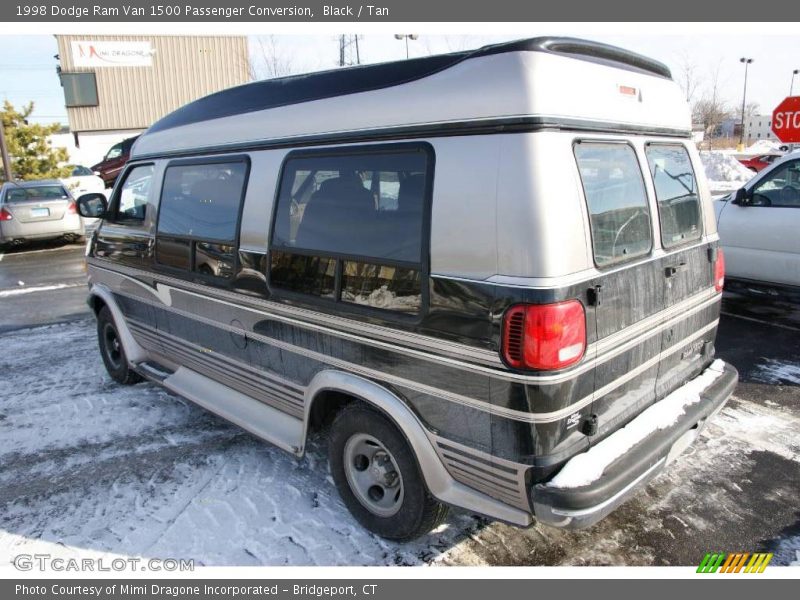 Black / Tan 1998 Dodge Ram Van 1500 Passenger Conversion