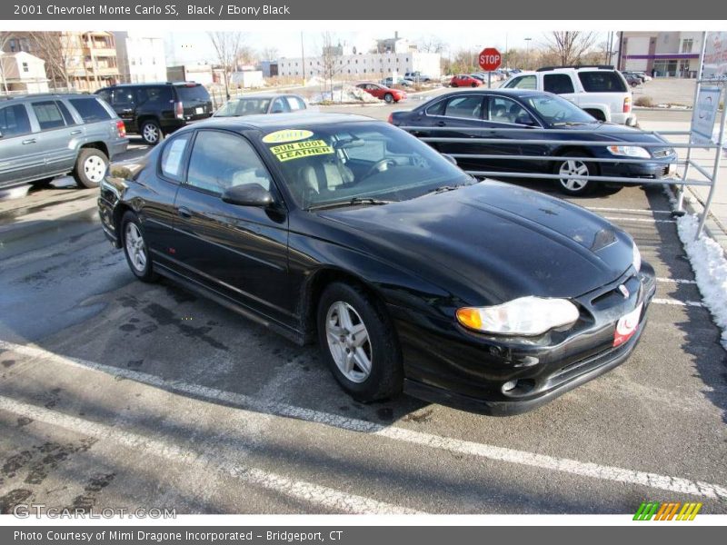 Black / Ebony Black 2001 Chevrolet Monte Carlo SS