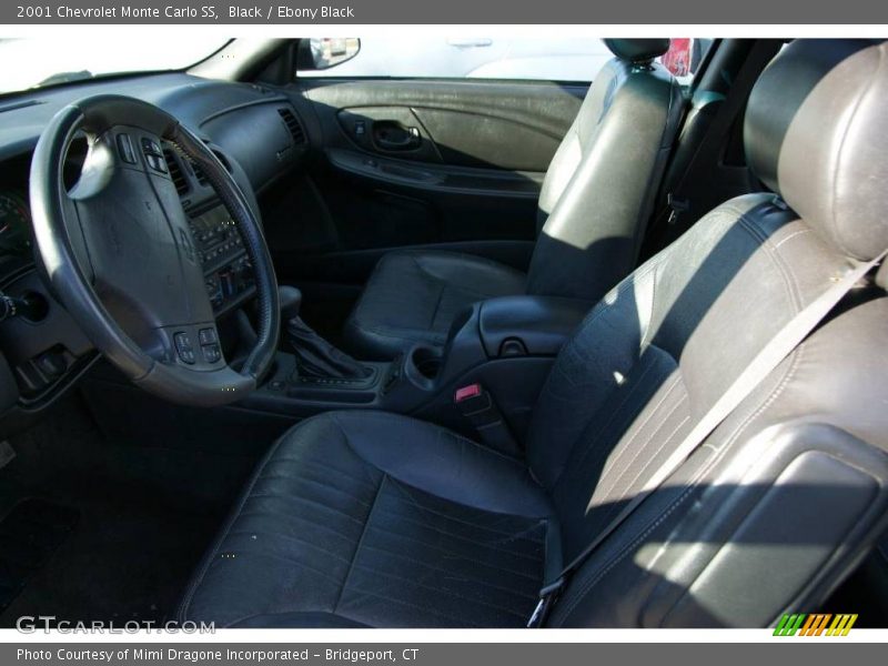 Black / Ebony Black 2001 Chevrolet Monte Carlo SS