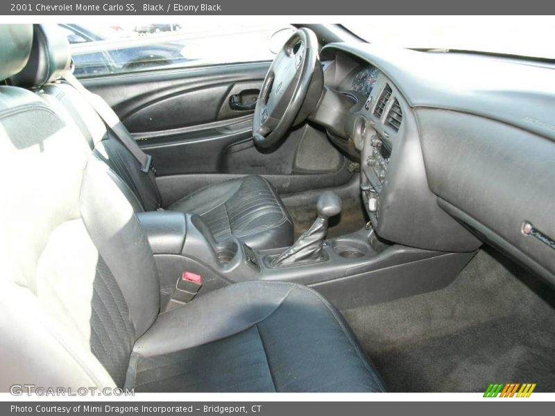 Black / Ebony Black 2001 Chevrolet Monte Carlo SS