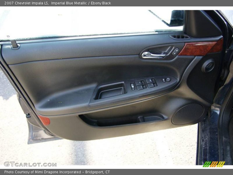 Imperial Blue Metallic / Ebony Black 2007 Chevrolet Impala LS