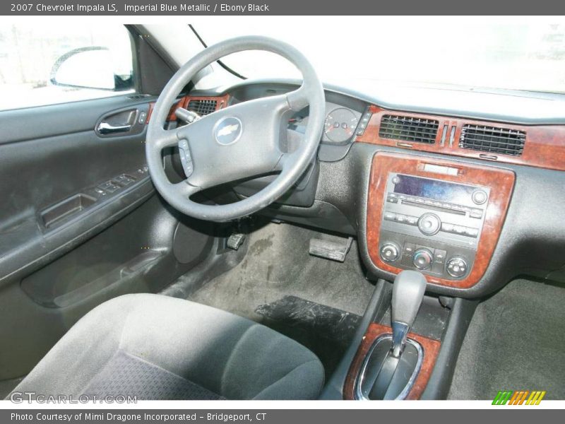 Imperial Blue Metallic / Ebony Black 2007 Chevrolet Impala LS