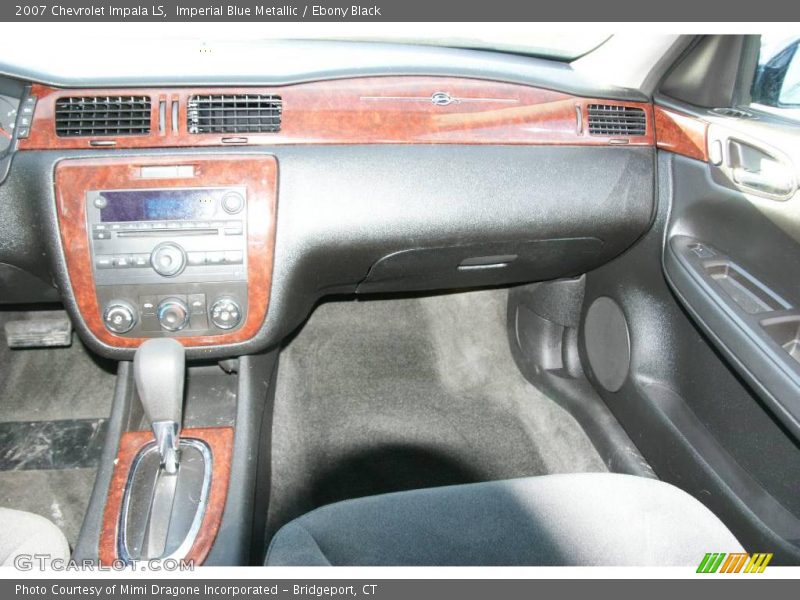 Imperial Blue Metallic / Ebony Black 2007 Chevrolet Impala LS