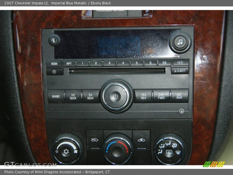 Imperial Blue Metallic / Ebony Black 2007 Chevrolet Impala LS