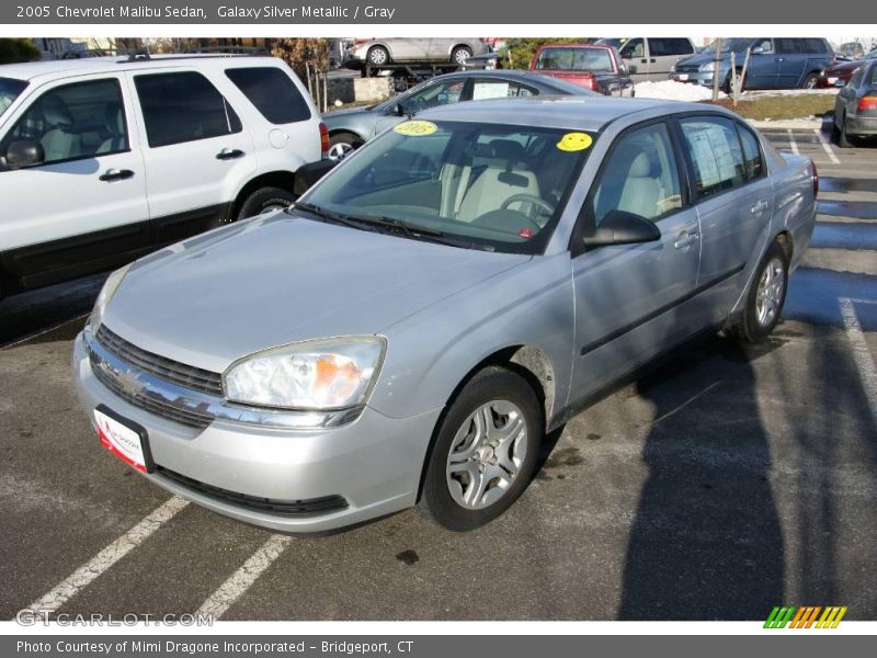 Galaxy Silver Metallic / Gray 2005 Chevrolet Malibu Sedan