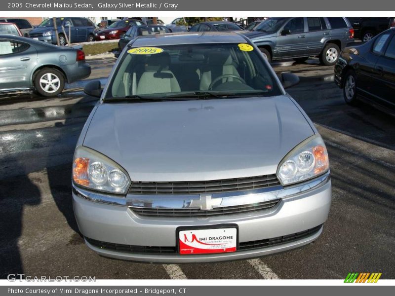 Galaxy Silver Metallic / Gray 2005 Chevrolet Malibu Sedan