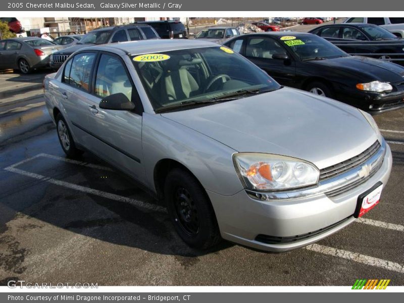 Galaxy Silver Metallic / Gray 2005 Chevrolet Malibu Sedan