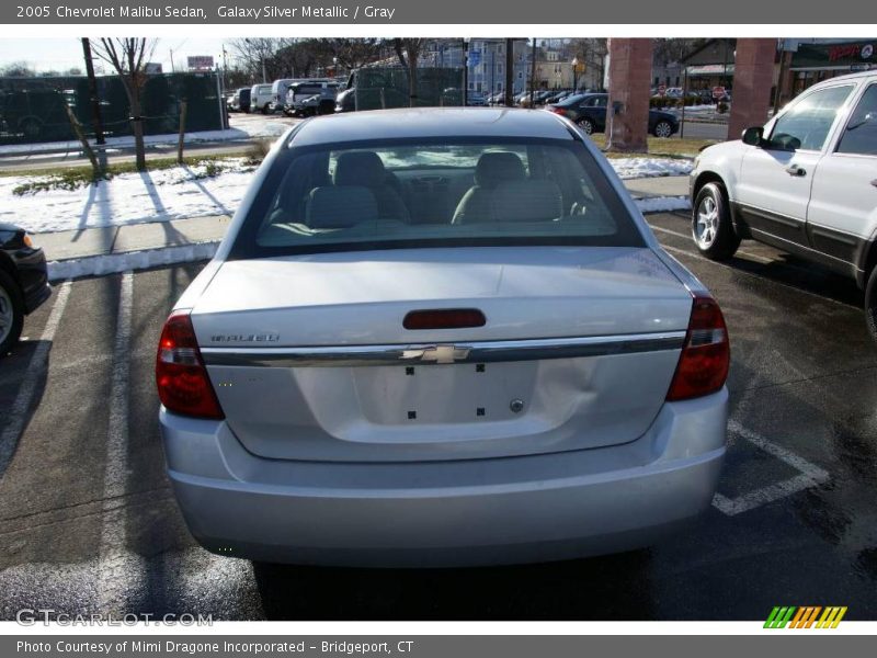 Galaxy Silver Metallic / Gray 2005 Chevrolet Malibu Sedan