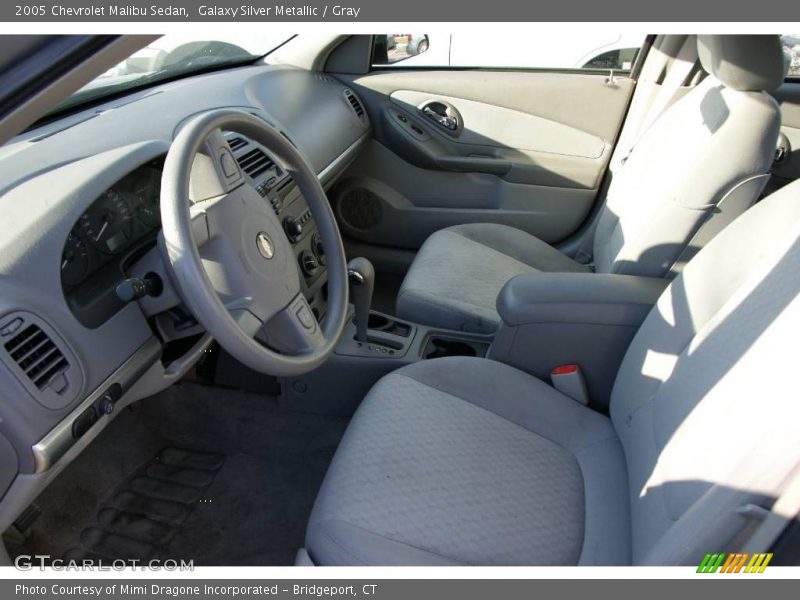 Galaxy Silver Metallic / Gray 2005 Chevrolet Malibu Sedan