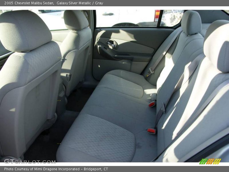 Galaxy Silver Metallic / Gray 2005 Chevrolet Malibu Sedan