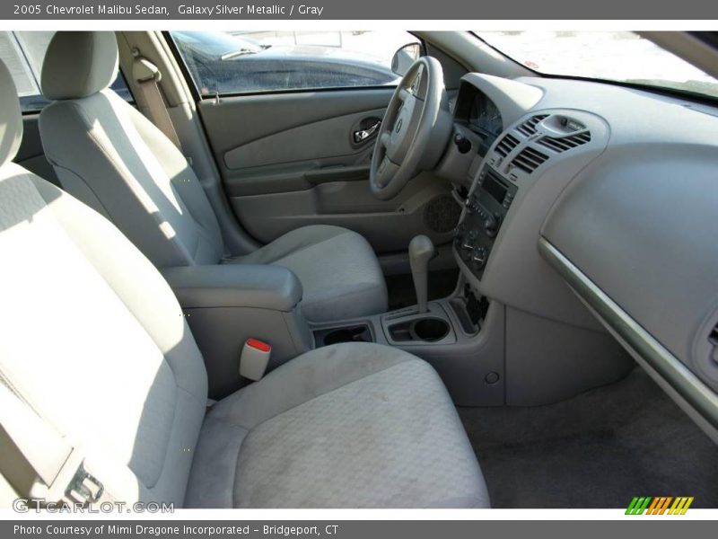 Galaxy Silver Metallic / Gray 2005 Chevrolet Malibu Sedan