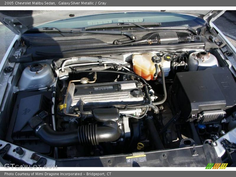 Galaxy Silver Metallic / Gray 2005 Chevrolet Malibu Sedan