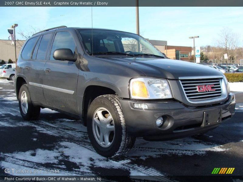 Graphite Gray Metallic / Ebony 2007 GMC Envoy SLE 4x4