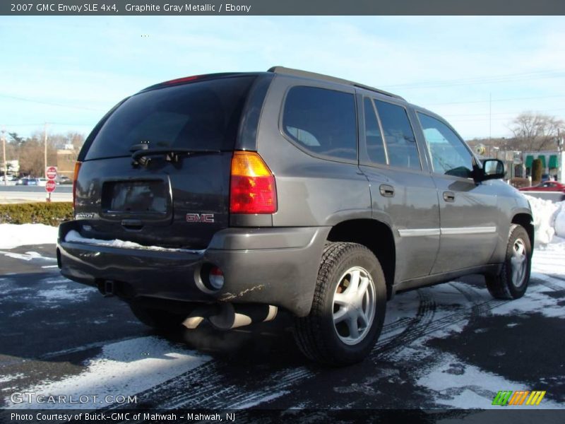 Graphite Gray Metallic / Ebony 2007 GMC Envoy SLE 4x4