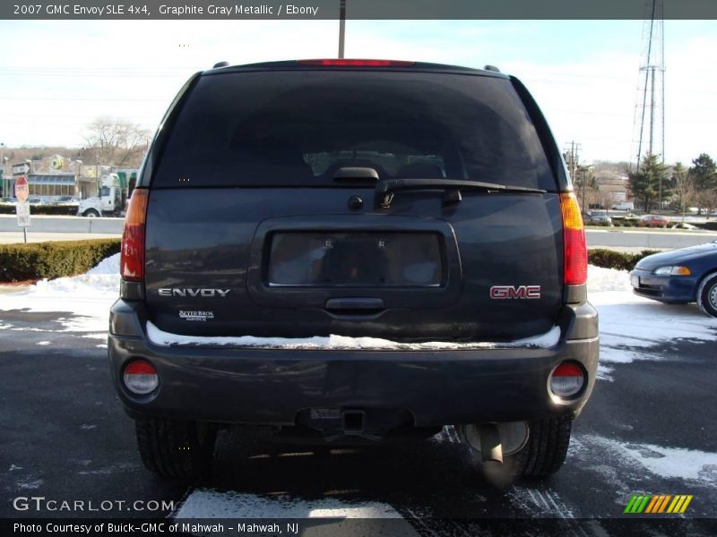 Graphite Gray Metallic / Ebony 2007 GMC Envoy SLE 4x4