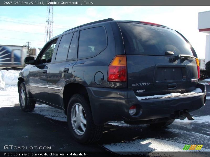 Graphite Gray Metallic / Ebony 2007 GMC Envoy SLE 4x4