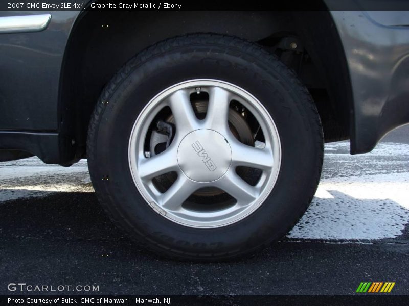 Graphite Gray Metallic / Ebony 2007 GMC Envoy SLE 4x4