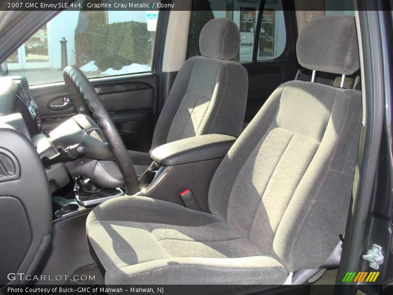 Graphite Gray Metallic / Ebony 2007 GMC Envoy SLE 4x4