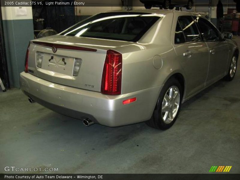 Light Platinum / Ebony 2005 Cadillac STS V6