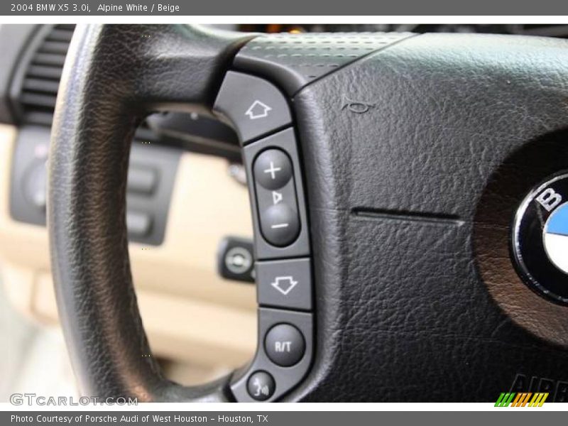 Alpine White / Beige 2004 BMW X5 3.0i