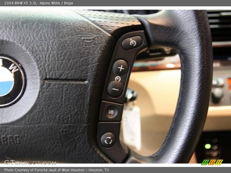 Alpine White / Beige 2004 BMW X5 3.0i