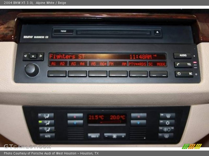 Alpine White / Beige 2004 BMW X5 3.0i