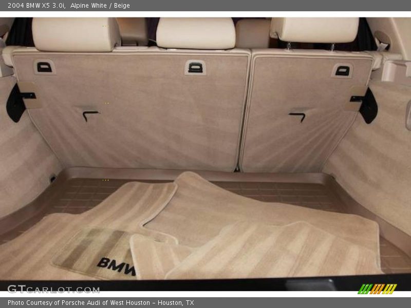 Alpine White / Beige 2004 BMW X5 3.0i
