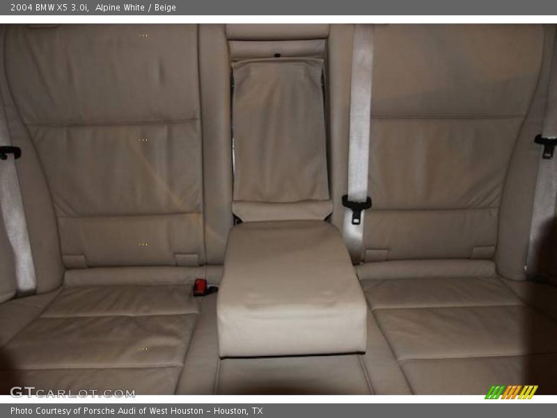 Alpine White / Beige 2004 BMW X5 3.0i