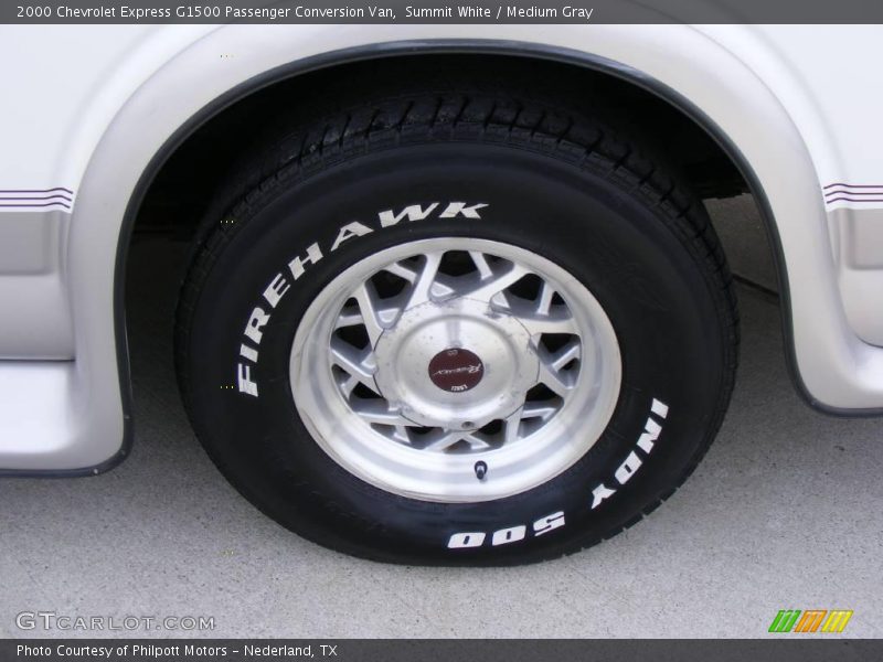 Summit White / Medium Gray 2000 Chevrolet Express G1500 Passenger Conversion Van