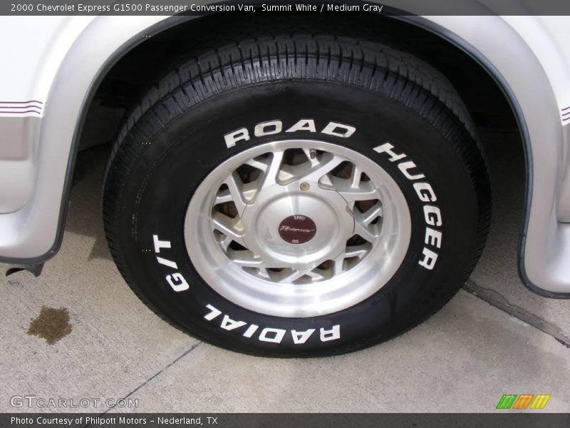 Summit White / Medium Gray 2000 Chevrolet Express G1500 Passenger Conversion Van