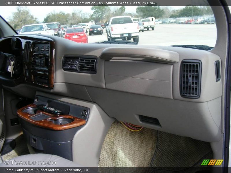 Summit White / Medium Gray 2000 Chevrolet Express G1500 Passenger Conversion Van