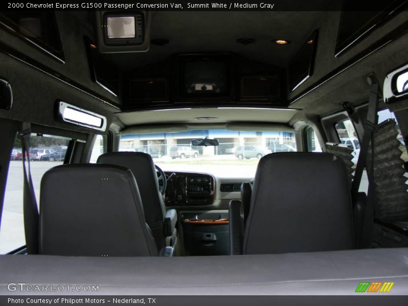 Summit White / Medium Gray 2000 Chevrolet Express G1500 Passenger Conversion Van