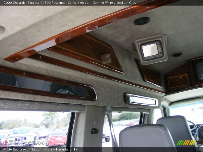 Summit White / Medium Gray 2000 Chevrolet Express G1500 Passenger Conversion Van