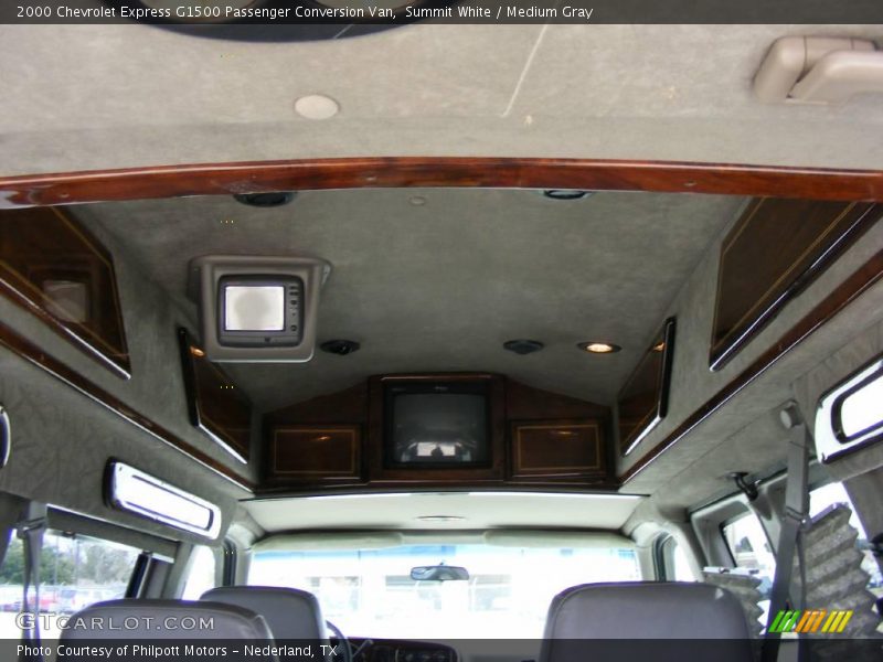 Summit White / Medium Gray 2000 Chevrolet Express G1500 Passenger Conversion Van