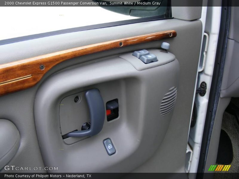 Summit White / Medium Gray 2000 Chevrolet Express G1500 Passenger Conversion Van