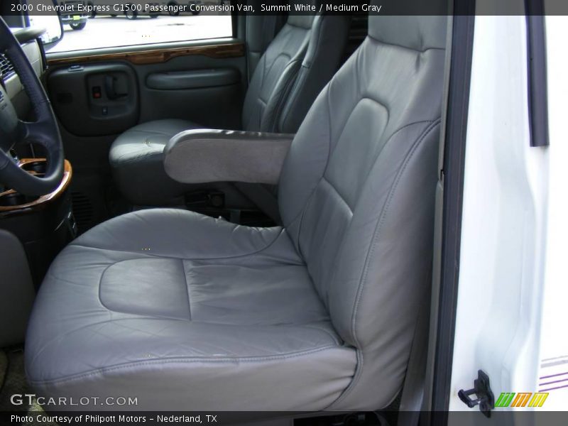 Summit White / Medium Gray 2000 Chevrolet Express G1500 Passenger Conversion Van