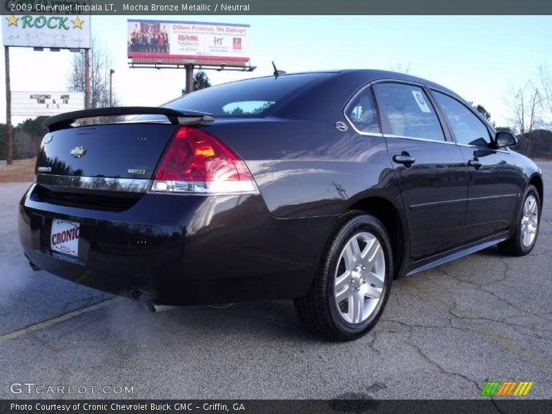 Mocha Bronze Metallic / Neutral 2009 Chevrolet Impala LT