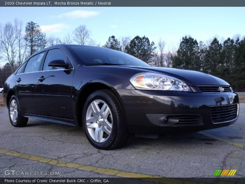 Mocha Bronze Metallic / Neutral 2009 Chevrolet Impala LT