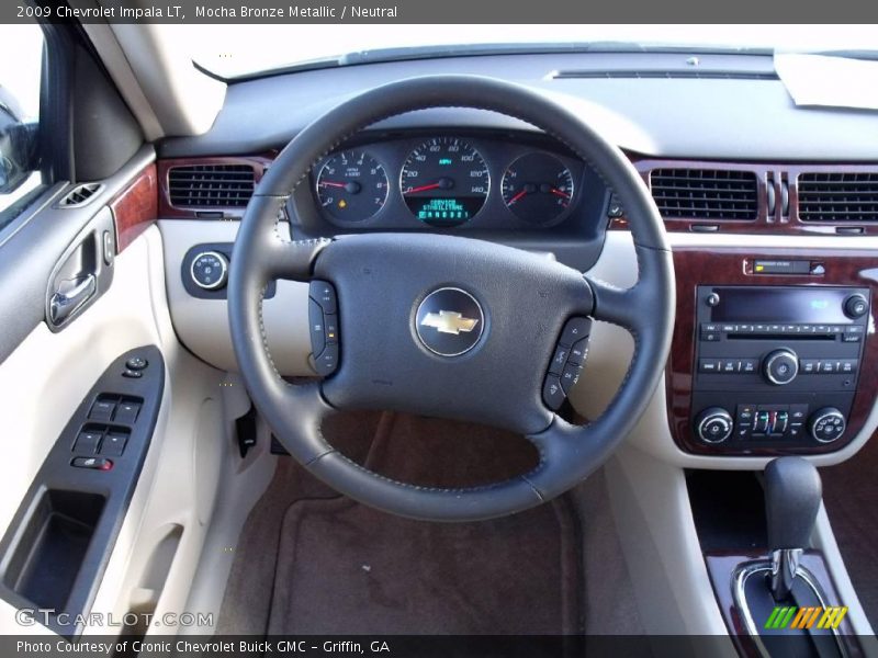 Mocha Bronze Metallic / Neutral 2009 Chevrolet Impala LT