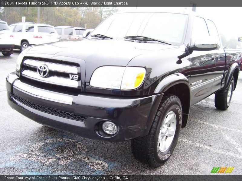 Black / Light Charcoal 2006 Toyota Tundra SR5 TRD Access Cab 4x4
