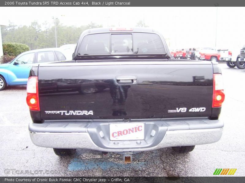 Black / Light Charcoal 2006 Toyota Tundra SR5 TRD Access Cab 4x4