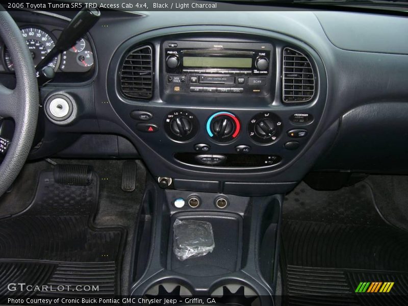 Black / Light Charcoal 2006 Toyota Tundra SR5 TRD Access Cab 4x4
