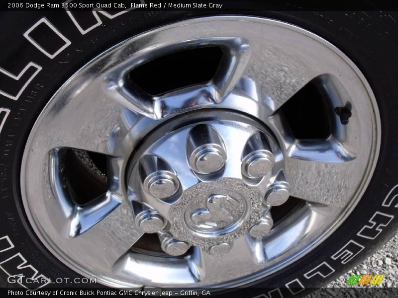 Flame Red / Medium Slate Gray 2006 Dodge Ram 3500 Sport Quad Cab