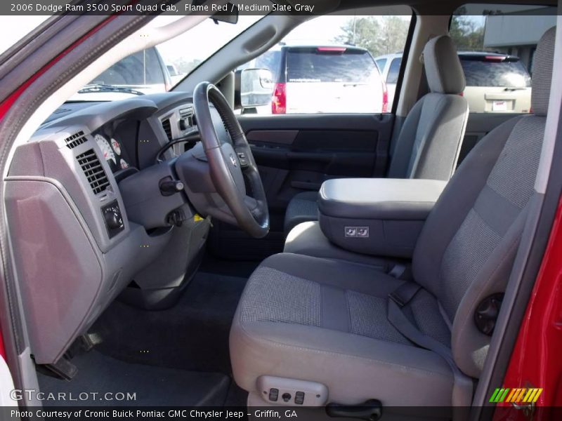Flame Red / Medium Slate Gray 2006 Dodge Ram 3500 Sport Quad Cab
