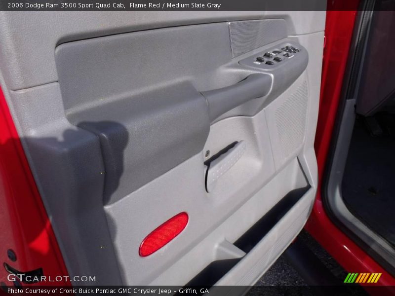 Flame Red / Medium Slate Gray 2006 Dodge Ram 3500 Sport Quad Cab